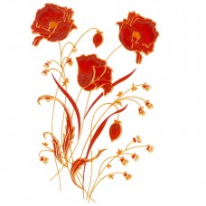 Poppies Decal