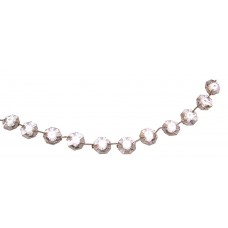 Clear Crystal Chain - 1 Metre