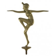 Flapper Figure - Brass