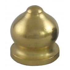 Brass Acorn Finial with 10mm Threaded Hole