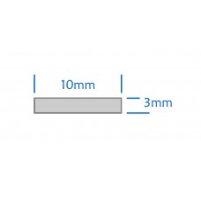 Zinc Rebar - 10 x 3mm - 1.8 Metres